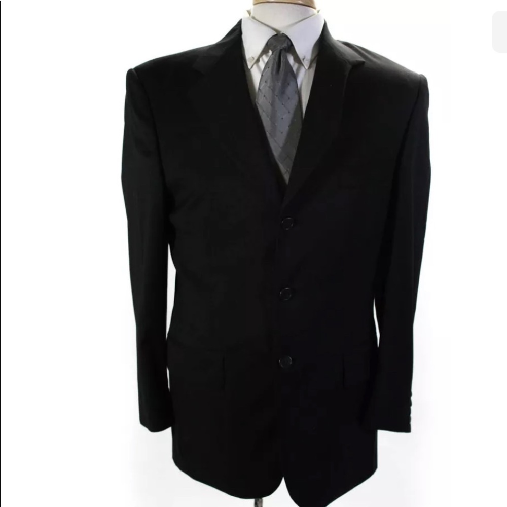 SILVIO BRESCIANI gold line 💯% wool men’s blazer